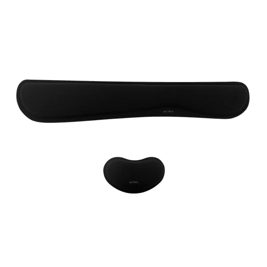 Kit Descansa MuÑecas Acteck Mousepad Cushy Pro Tr430 / Ergonmico / Memory Foam / Color Grafito / Antideslizante / 460 X 85 X 20 Mm / Ac-937214
