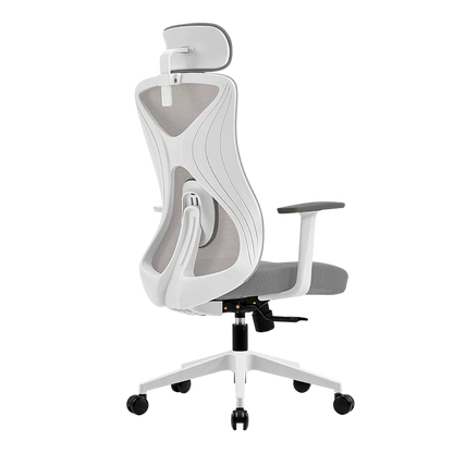 Silla Ergonomica Acteck Floe Pro Ec737 / Inclinacion 35 Grados / Mariposa Clase 4 / Max 120 Kg / Piston Clase 4 / Reposabrazos Fijo / Blanco / Ac-937245