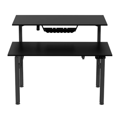 Escritorio Acteck Ergo Desk V2 Ed727/ Ergonomico Doble / Control Inteligente / Altura Ajustable / Hasta 80 Kg Estatico / Negro / Ac-937269