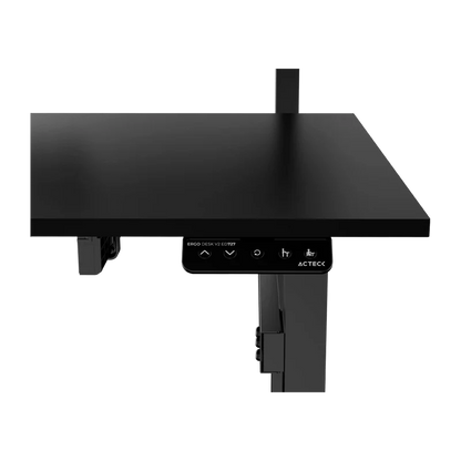 Escritorio Acteck Ergo Desk V2 Ed727/ Ergonomico Doble / Control Inteligente / Altura Ajustable / Hasta 80 Kg Estatico / Negro / Ac-937269