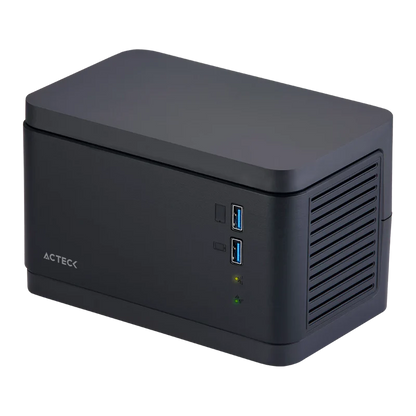 Regulador Acteck Enertor Protect Rv1200 / 1200 Va - 600 W / Proteccion De Sobrecarga / Avr / 2x Usb / Indicador Led / 8 Tomacorriente / 175 J / Negro / Ac-938204