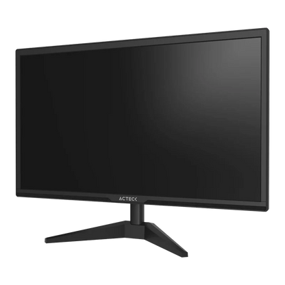 Monitor Acteck Captive Brite Cb195 / 19.5 Pul / Plano /  Hd / 75 Hz / 5 Ms / Vga  - Hdmi - Dc / 5 Botones / Negro / Ac-939409