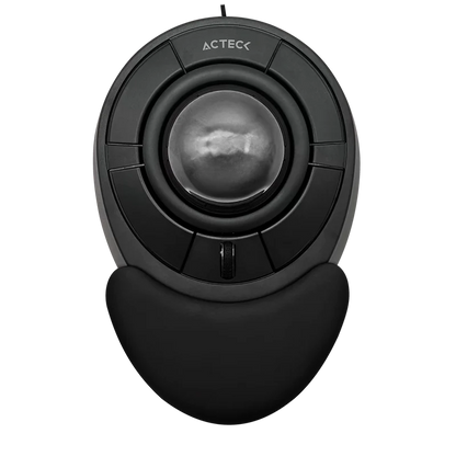 Mouse Acteck Virtuos Art X Mi787 / Alambrico Usb / Ergonomico / 4 Botones + Scroll / Optico / 1600 Dpi Ajustable / Win + Mac / Negro / Ac-939584