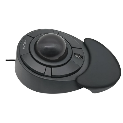 Mouse Acteck Virtuos Art X Mi787 / Alambrico Usb / Ergonomico / 4 Botones + Scroll / Optico / 1600 Dpi Ajustable / Win + Mac / Negro / Ac-939584