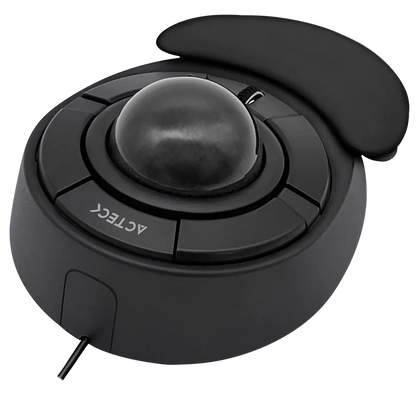 Mouse Acteck Virtuos Art X Mi787 / Alambrico Usb / Ergonomico / 4 Botones + Scroll / Optico / 1600 Dpi Ajustable / Win + Mac / Negro / Ac-939584