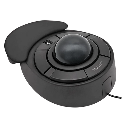 Mouse Acteck Virtuos Art X Mi787 / Alambrico Usb / Ergonomico / 4 Botones + Scroll / Optico / 1600 Dpi Ajustable / Win + Mac / Negro / Ac-939584