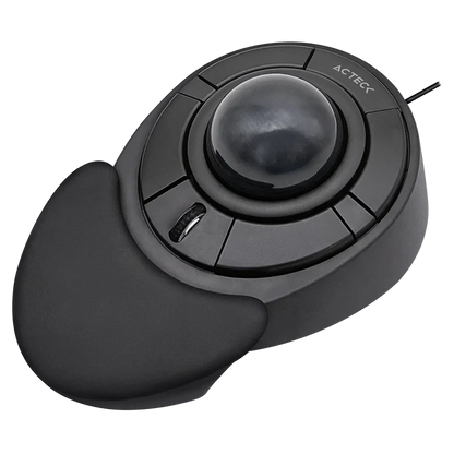 Mouse Acteck Virtuos Art X Mi787 / Alambrico Usb / Ergonomico / 4 Botones + Scroll / Optico / 1600 Dpi Ajustable / Win + Mac / Negro / Ac-939584