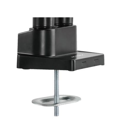 Soporte Acteck Enforce Motion Sm636 / Para Monitor 17-32 Pulg Y Laptop 10-15.6 Pulg / Rotacion Ajustable / Vesa 75-100mm / Adaptador De Escritorio / Max 8 Kg Por Brazo / Negro / Ac-939645