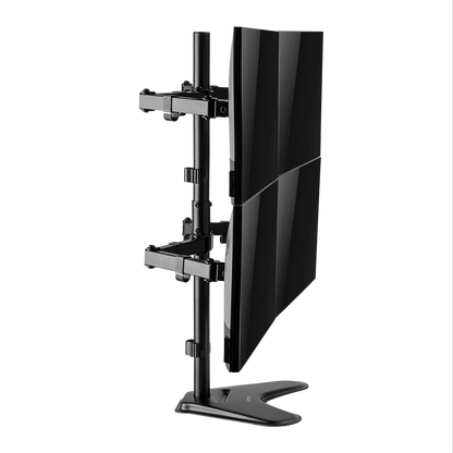 Soporte Acteck Enforce Zone-b Sm445 / Para Escritorio / 4 Monitores / 17-32 Pulg / Max 9 Kg Por Brazo / Vesa 75-100 Mm / Organizador De Cables / Negro / Ac-939669