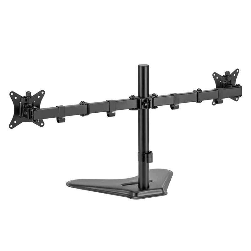 Soporte Acteck Enforce Zone-b Sm425 / Para 2 Monitores / Monitor 17 A 32/ Soporta 9 Kg / Vesa 75x75 Mm / Negro / Ac-939683