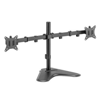 Soporte Acteck Enforce Zone-b Sm425 / Para 2 Monitores / Monitor 17 A 32/ Soporta 9 Kg / Vesa 75x75 Mm / Negro / Ac-939683