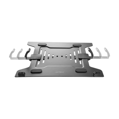 Soporte Acteck Enforce Tray Bl404 / Base Para Laptop / 10 - 15.6 Pul / Vesa - Brazos Ajustables / Ranuras De Ventilacion / Antiderrapante / Max 4.5 Kg / Negro / Ac-939690