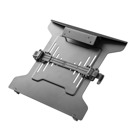 Soporte Acteck Enforce Tray Bl404 / Base Para Laptop / 10 - 15.6 Pul / Vesa - Brazos Ajustables / Ranuras De Ventilacion / Antiderrapante / Max 4.5 Kg / Negro / Ac-939690