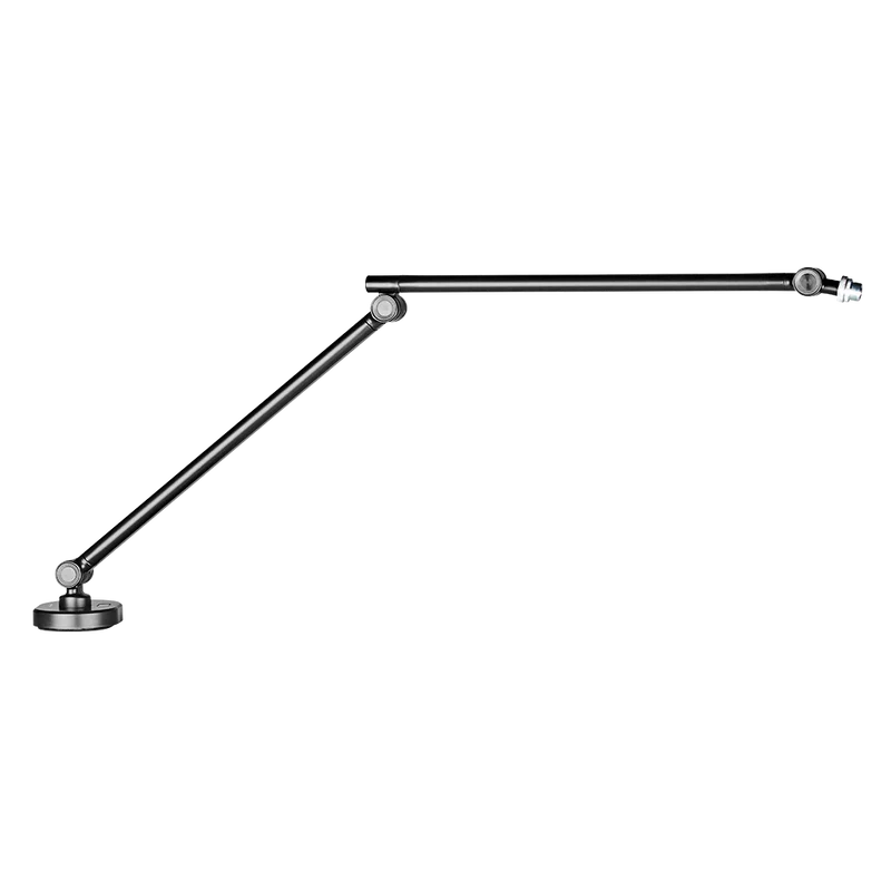Soporte  Acteck Para Microfono Enforce Zone Micro Bm400 / Inclinacion Y Giro Ajustable / 1 Kg / Led Rgb / Alcance 357 Mm / Fijacion C-clamp / Advanced Series / Negro / Ac-939706