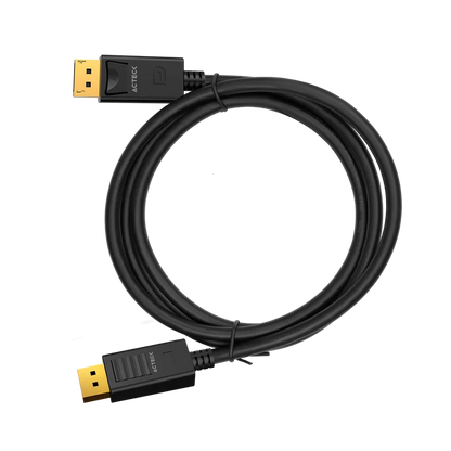 Cable Acteck Link Plus Dp422-1 / Display Port - Display Port / 4k / 60 Mhz / 17 Gbps / 1 M / Calibre 30 Awg / Negro / Ac-939805