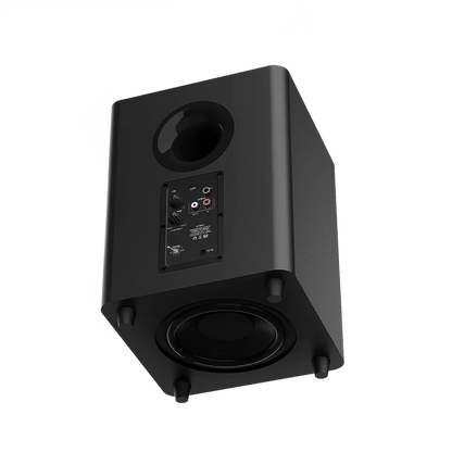 Subwoofer Acteck Dynamic Bass Bw676 / Inalambrico / Potencia Rms 50 W / Bluetooth -  Aux - Rca / Amplificador Activo / 40 Hz - 200 Khz / Indicadores Led / 4  And #937; / Negro / Ac-939829