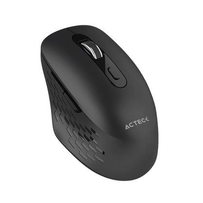 Mouse Acteck Optimize Flow Mi480 / Inalambrico / 1600 Dpi / 5 Botones Scroll / Alcance 10 M / Dongle Bt 2.4 Mhz / Negro / Ac-939836