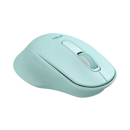 Mouse Acteck Optimize Ergo Mi470 / Inalambrico / Receptor Usb / Optico / 1600 Dpi Ajustable / 2 Botones Scroll / Ergonomico / Click Silencioso / Win Mac / Tiffany / Ac-939898