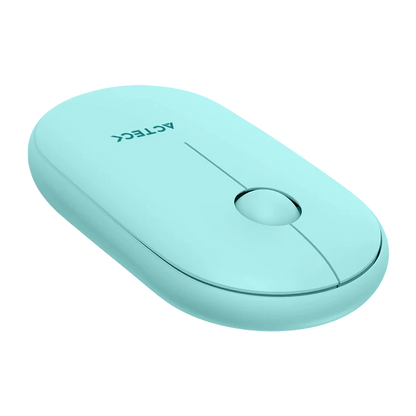 Mouse Acteck Optimize Edge Mi460 / Inalambrico / 1600 Dpi Ajustable  / 2 Botones + Scroll  / Alcance 10 M / Click Silencioso / Ultraligero / Tiffany / Ac-939904