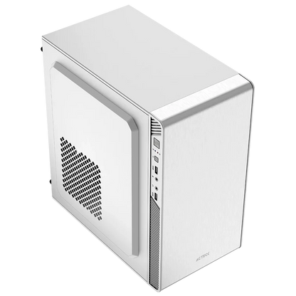 Gabinete Acteck Performance Ii Gi215f / Mini Torre / Micro Atx, Itx / Fuente De Poder 500w Incluida / Full Metal / Blanco / Ac-940047