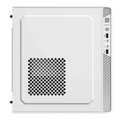 Gabinete Acteck Performance Ii Gi215f / Mini Torre / Micro Atx, Itx / Fuente De Poder 500w Incluida / Full Metal / Blanco / Ac-940047