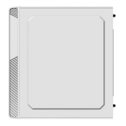 Gabinete Acteck Kioto Gc220 / Mini Torre / Micro Atx, Mini Itx / Fuente 500w / Panel Izq Acrilico + Frente Mesh / Blanco / Ac-939522