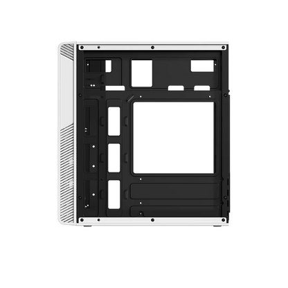 Gabinete Acteck Performance Ii Gi215f / Mini Torre / Micro Atx, Itx / Fuente De Poder 500w Incluida / Full Metal / Blanco / Ac-940047
