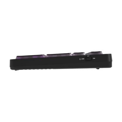 Teclado Acteck Techno Pro Ti790 / Multidispositivo Inalambrico Dual / 108 Teclas / Usb - 2 Bt - 2.4 Ghz / Mecanico / Multimedia / Iluminacion Rgb / Recargable / Win + Mac / Negro / Ac-940061