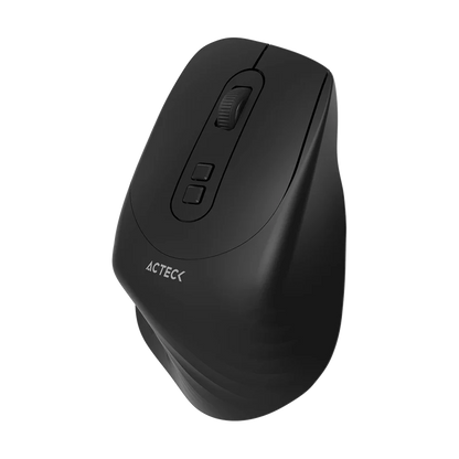 Kit Acteck Creator Krea Mk755 / Teclado Y Mouse / Inalambrico Dual / Multidispositivo / Recargable / Dongle Usb + Bt / Win - Mac / EspaÑol / 118 Teclas / 2000 Dpi / Optico / Negro - Gris / Ac-940160
