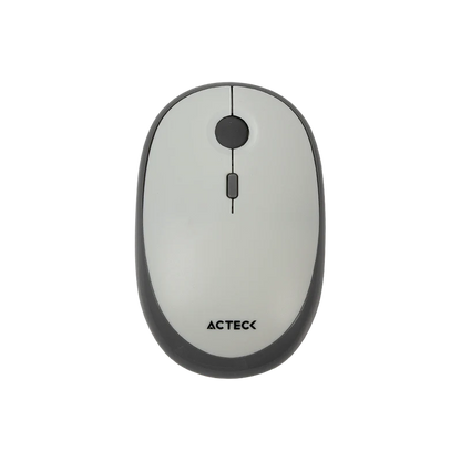 Kit Acteck Creator Chic K-colors Mk485 / Inalambrico / Multimedia / Dongle 2.4 / Esp / 105 Teclas / Optico / 1600 Dpi Ajustable / 4 Botones + Scroll / Win + Mac / Gris / Ac-940184