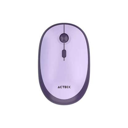 Kit Acteck Creator Chic K-colors Mk485 / Inalambrico / Multimedia / Dongle 2.4 / Esp / 105 Teclas / Optico / 1600 Dpi Ajustable / 4 Botones + Scroll / Win + Mac / Violeta / Ac-940214