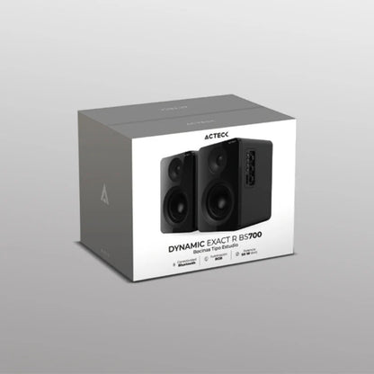 Bocinas Acteck Dynamic Exact R Bs700 / Rca - Hdmi Arc - Usb - Bluetooth 5.3 / 50 W / Iluminación Rgb 7 Modos / Sonido Envolvente Y Potente / Elite Negro / Ac-940818