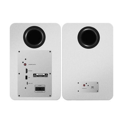 Bocinas Acteck Dynamic Exact R Bs700 / Rca - Hdmi Arc - Usb - Bluetooth 5.3 / 50 W / Iluminacion Rgb 7 Modos / Sonido Envolvente Y Potente / Elite Blanco / Ac-940825