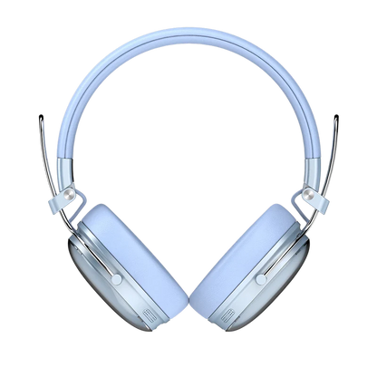 Audifonos Acteck Luxe Chic Hp710 / Diadema / Inalambricos / Bt 5.4 / Microfono Omnidireccional / 20 Hz A 20 Khz / Bateria 30 Hrs / Cancelacion De Ruido Hibrido / Azul / Ac-940917