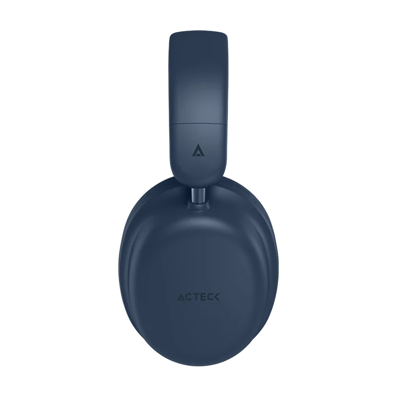 Audifonos Acteck Honour 2 Plus Hp626 / Diadema / Inalambricos / Bt 5.4 - Aux 3.5 Mm / Bateria 25 Hrs / Microfono Omnidireccional / 20 Hz-20 Khz / Cancelacion De Ruido / Azul / Ac-940962