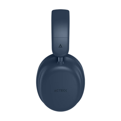 Audifonos Acteck Honour 2 Plus Hp626 / Diadema / Inalambricos / Bt 5.4 - Aux 3.5 Mm / Bateria 25 Hrs / Microfono Omnidireccional / 20 Hz-20 Khz / Cancelacion De Ruido / Azul / Ac-940962