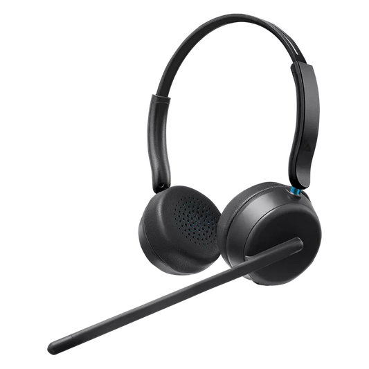 Audifonos Acteck Active Sync Hc580 / Diadema / Inalambrico /  Microfono Unidireccional / Conexion Bluetooth Y Auxiliar / 20 Hz - 20 Khz / Cancelacion De Ruido / Negro / Ac-942386