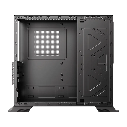 Gabinete Acteck Onex Gs455 / Mini Torre Slim / Micro Atx - Mini Itx / Fuente De Poder Sfx 500 W / Doble Posicion / Lector De Tarjetas Sd / Full Metal / 5 AÑos De Garantia / Negro / Ac-943079