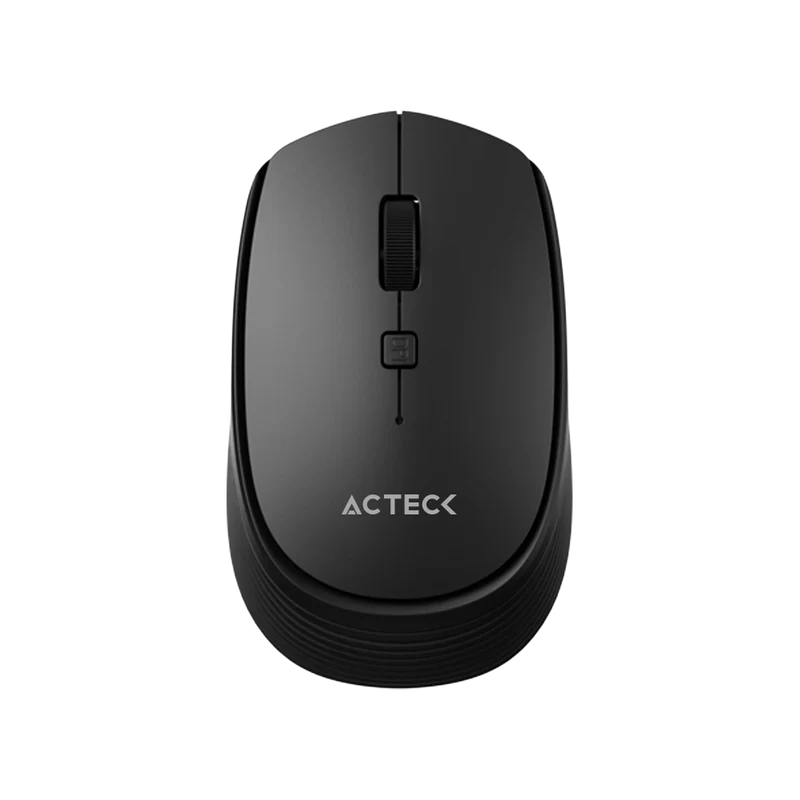 Kit Acteck Creator Vantage Prime Mk555 / Teclado Y Mouse / Inalambrico Dongle Usb / Ergonomico / Win / EspaÑol / Membrana / 105 Teclas / 1600 Dpi Ajustable / 4 Botones / Optico / Negro / Ac-943499