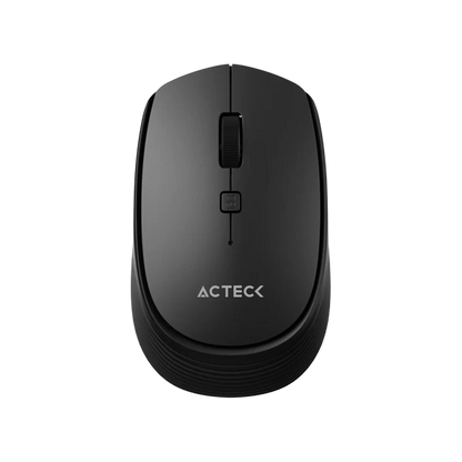 Kit Acteck Creator Vantage Prime Mk555 / Teclado Y Mouse / Inalambrico Dongle Usb / Ergonomico / Win / EspaÑol / Membrana / 105 Teclas / 1600 Dpi Ajustable / 4 Botones / Optico / Negro / Ac-943499
