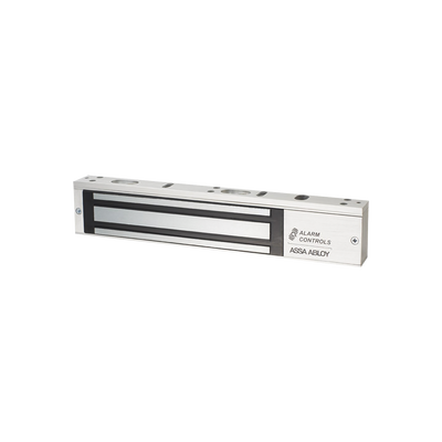 600 lbs Chapa Magnética, Garantía de Por Vida, Sensor de Puerta y LED / Sensor Bondstat y DPS
