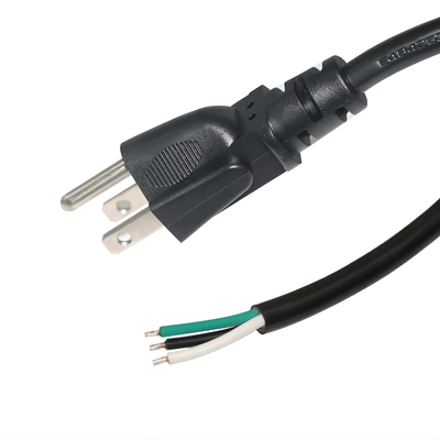 Cable De Alimentación Eléctrica Para 120-240 Vca / 1. 8 Metros / 3 Fases / Cables Libres