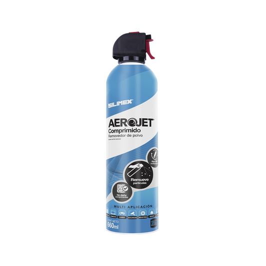 Aire Comprimido Aerojet 360 Removedor De Polvo Silimex De 660 Ml.