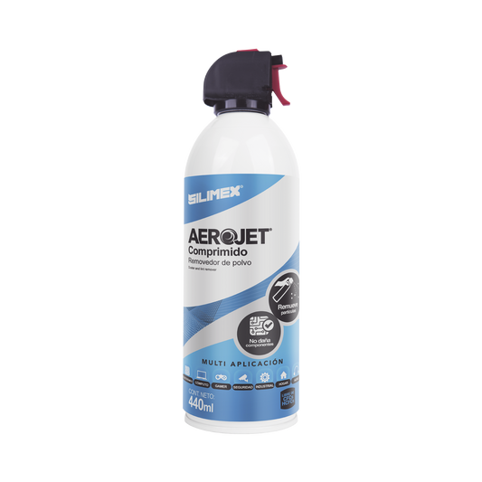 Aire Comprimido Aerojet Removedor De Polvo Silimex De 440 Ml
