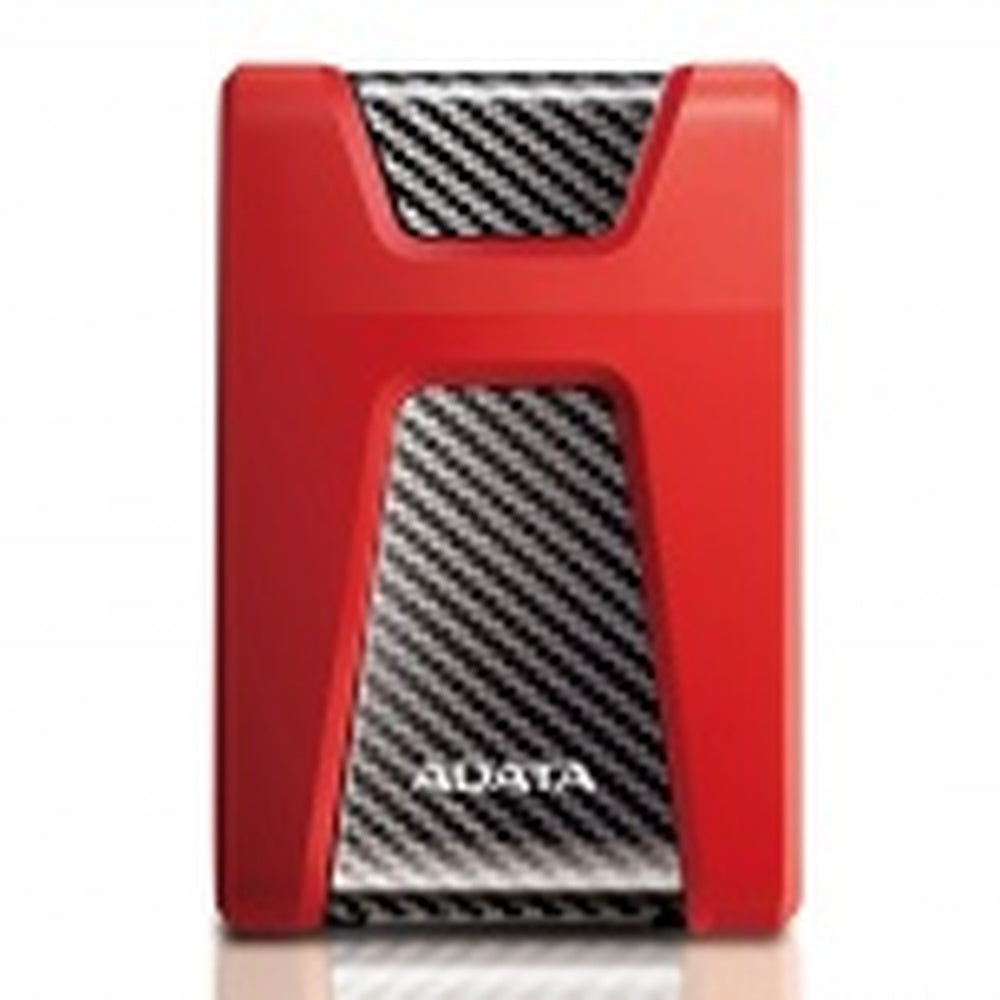 Disco Duro Externo Adata Hd650 1tb Portatil 2.5 Usb 3.2 Windows Mac Linux Contragolpes Color Rojo Ahd650-1tu31-crd