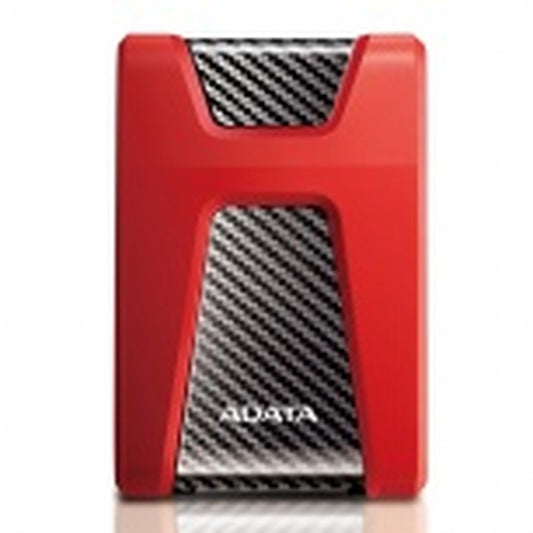 Disco Duro Externo Adata Hd650 1tb Portatil 2.5 Usb 3.2 Windows Mac Linux Contragolpes Color Rojo Ahd650-1tu31-crd