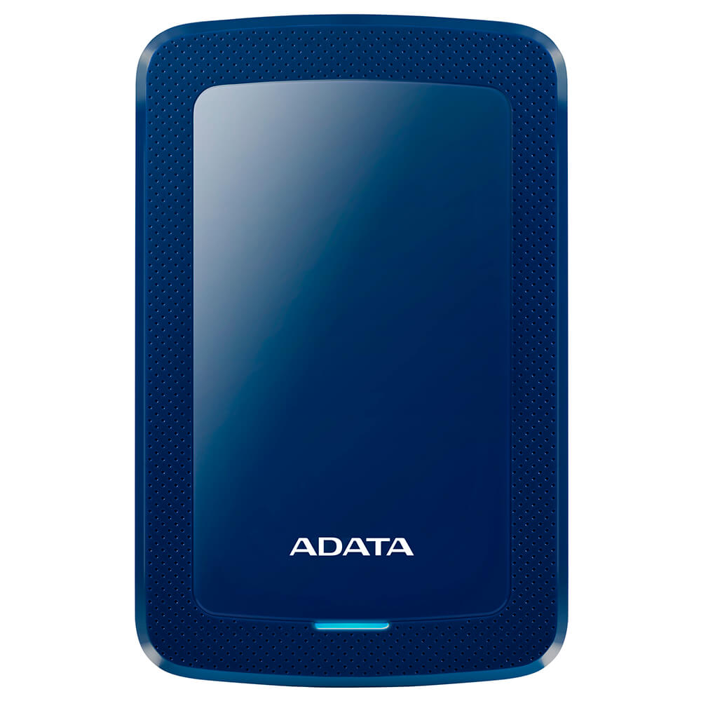 Disco Duro Externo Adata Hv300 1tb Portatil 2.5 Usb 3.2 Windows Mac Linux Dashdrive Slim Color Azul Ahv300-1tu31-cbl