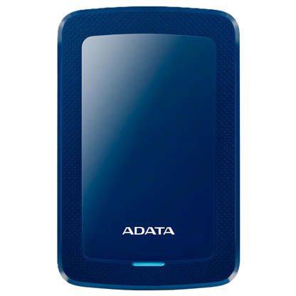 Disco Duro Externo Adata Hv300 2tb Portatil 2.5 Usb 3.2 Windows Mac Linux Dashdrive Slim Color Azul Ahv300-2tu31-cbl
