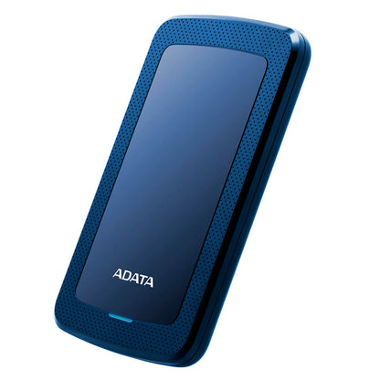 Disco Duro Externo Adata Hv300 2tb Portatil 2.5 Usb 3.2 Windows Mac Linux Dashdrive Slim Color Azul Ahv300-2tu31-cbl