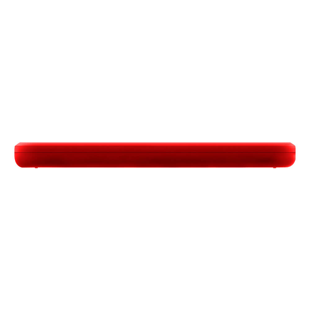 Disco Duro Externo Adata Hv300 2tb Portatil 2.5 Usb 3.2 Windows Mac Linux Dashdrive Slim Color Rojo Ahv300-2tu31-crd